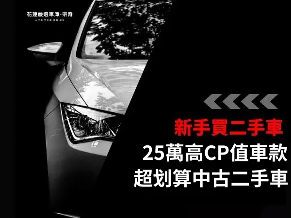 25萬二手中古車推薦